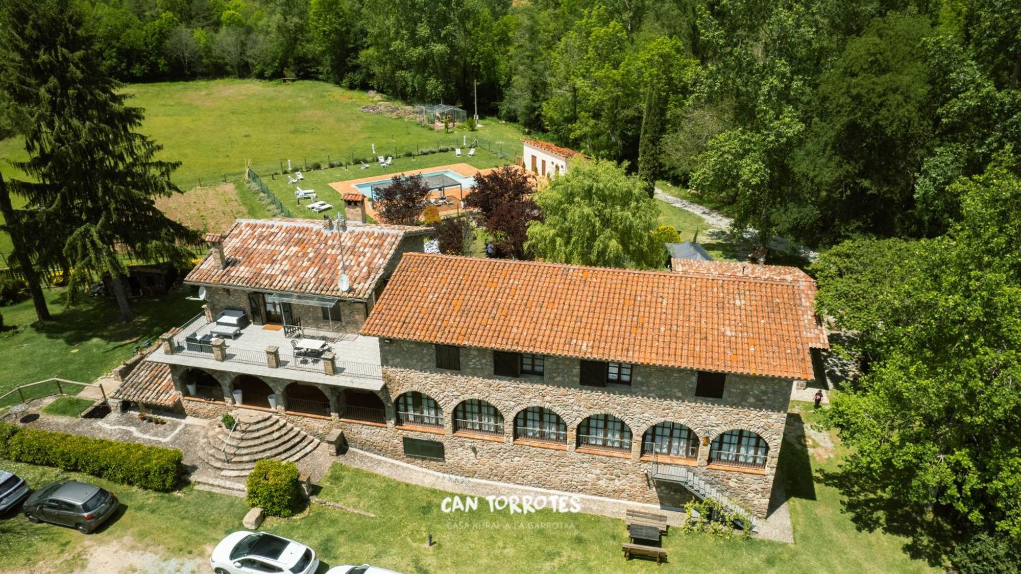 Can Torrotes La Vall de Bianya Exterior photo